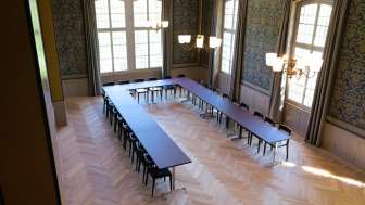 Saal im Schloss fuer Begegnungen