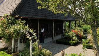 Ferienhaus Chuderhuette in Wyssachen, Garten