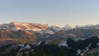 Bergrestaurant Erika, Eggiwil, Aussicht, Sonnenuntergang, Schibenguetsch