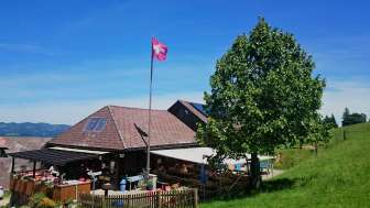 Bergrestaurant Erika, Eggiwil, Aussenansicht, Sommer