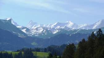 Bio-Bauernhof Bach, Trub, Berge