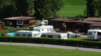 Campen auf dem Camping Bumbach