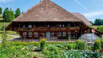 Der Bauernspycher von Aussen