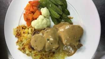 Bergrestaurant Erika, Eggiwil, Essen