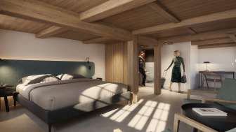 Appenberg, Zaeziwil, Hotelzimmer