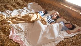 Uebernachten im Stroh auf dem Bauernhof Baettwil