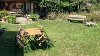 B&B Emmenmatt, Gartensitzplatz