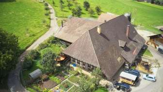 Bauernhof Nyffeler, Häusernmoos, Drohne