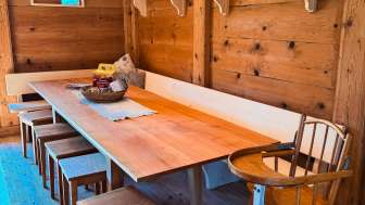 Esstisch, Ferienwohnung Spycher, Grünenmatt