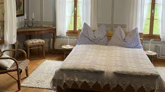 B&B Emmenmatt, Schlafzimmer mit Doppelbett