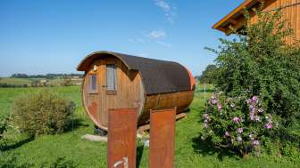 Emmental, Agrotourismus, Wohnfass zum Übernachten