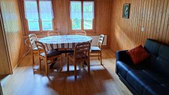 Ferienwohnung Müllerlihus Wyssachen, Wohnzimmer