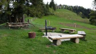 Gruppenunterkunft Naturfreundehaus Aemmital Grillplatz