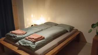 Ferienwohnung_Vogelsang_Emmenmatt_ Bett